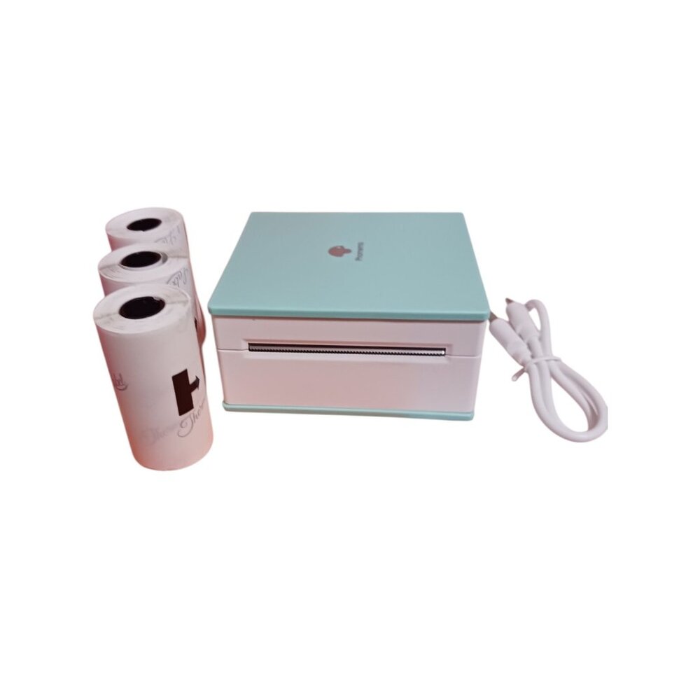Phomemo M02 Bluetooth Mini Printer With Thermal Paper Rolls Portable & Wireless - Picture 7 of 9
